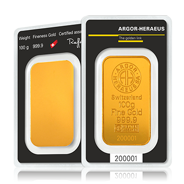 100 gram Gold Bar