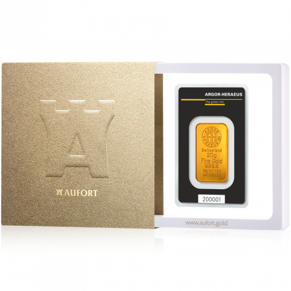 20 gram Gold Bar in Gift Package