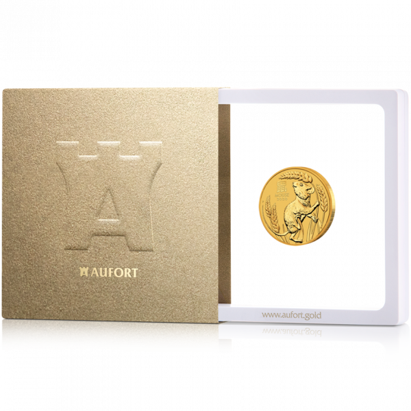 15,55 г (1/2 oz) золотая монета, в подарочной упаковке