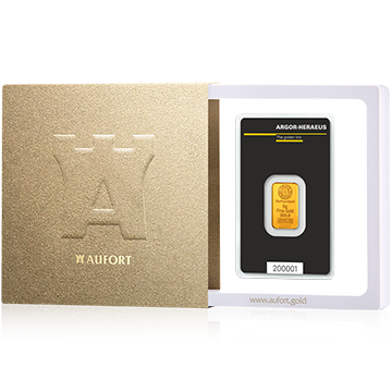 5 gram Gold Bar in Gift Package