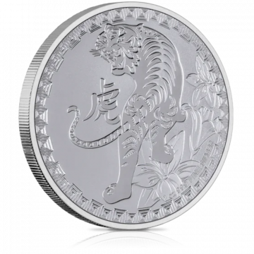 1 oz NIUE Silver Tiger Coin (2022)