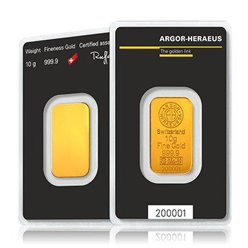 10 gram Gold Bar